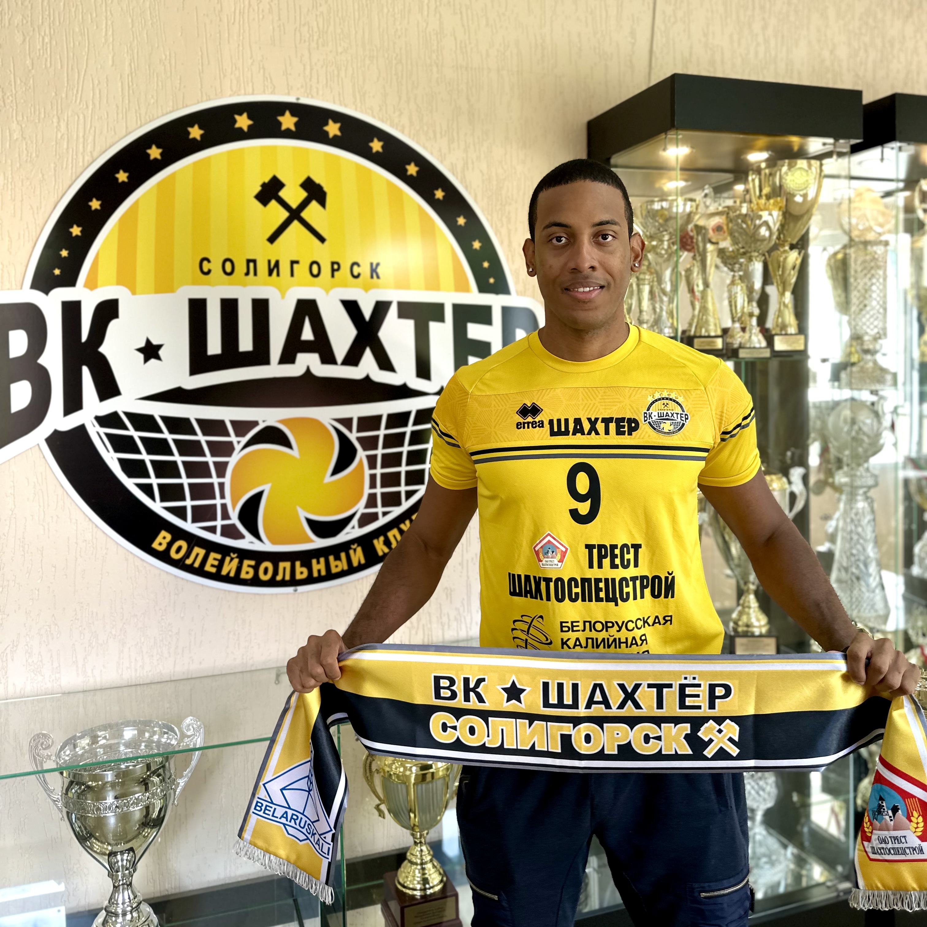 Уроженец Кубы Давид Фиэль продолжит карьеру в Солигорске! Welcome!